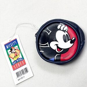 Vtg Mickey Mouse Coin Case ~ Mickey's Stuff for Kids NWT